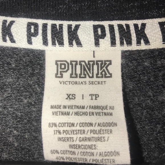 Pink half-zipped pull over. - Picture 3 of 3